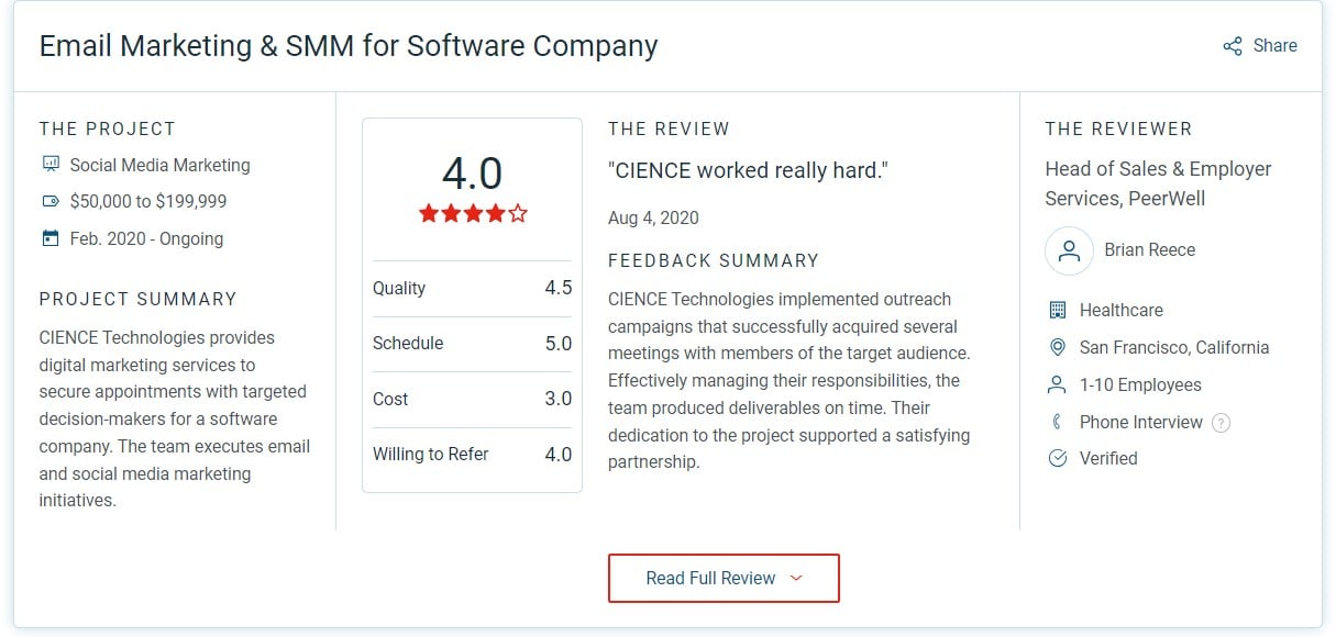 Cience Review