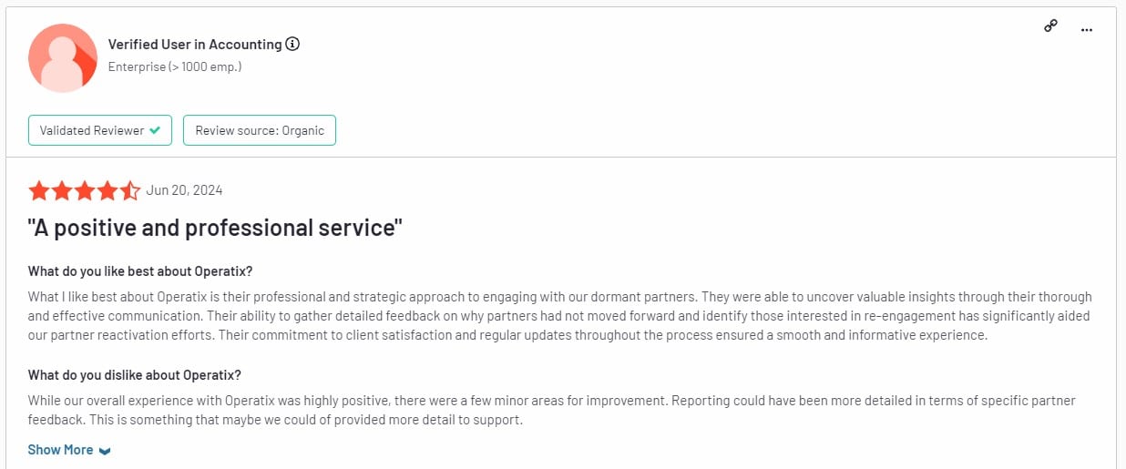 Operatix review