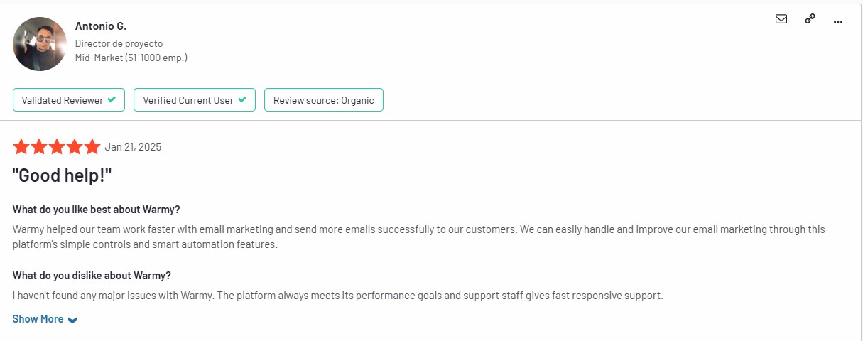 Warmy review