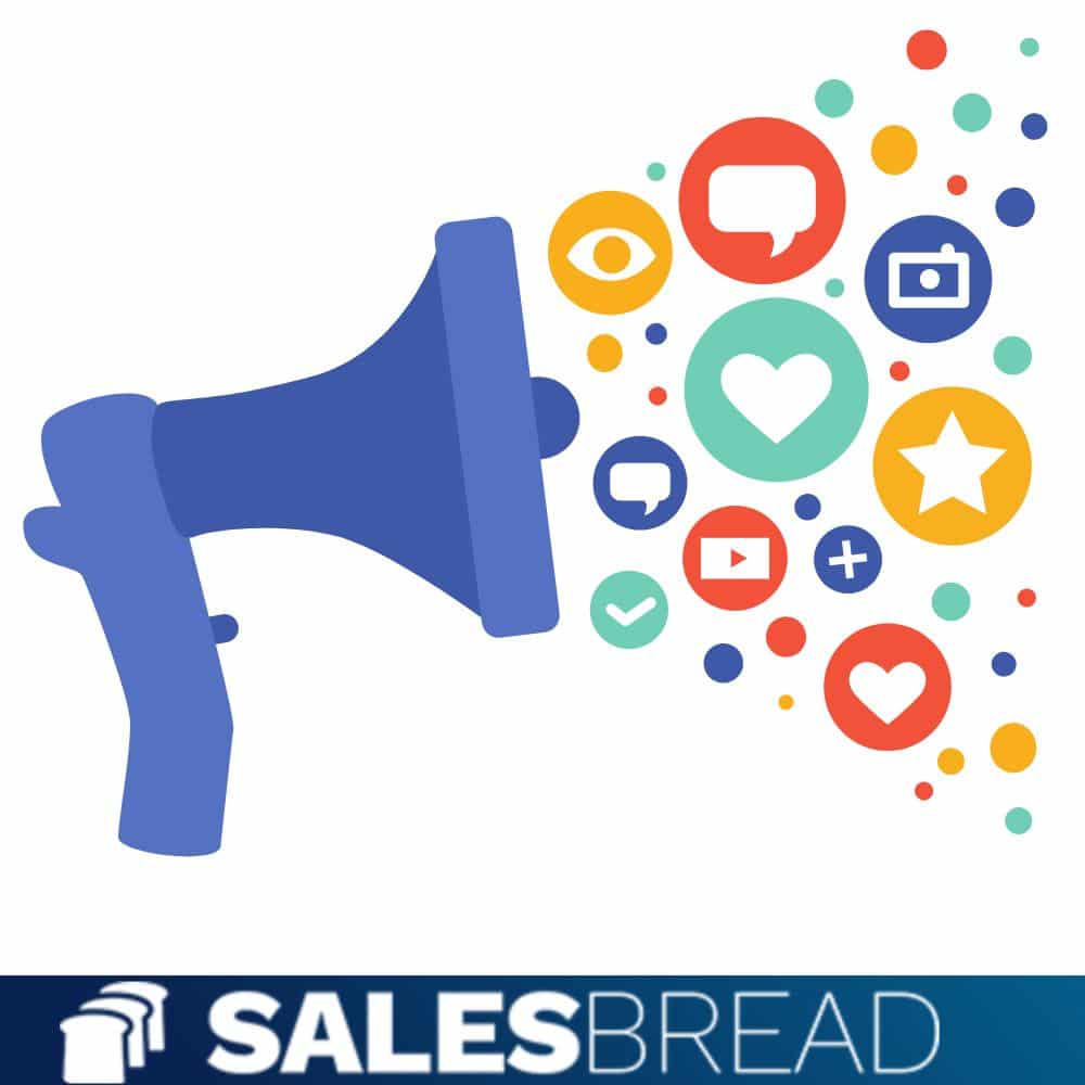 Infographic showing a multichannel approach to outbound