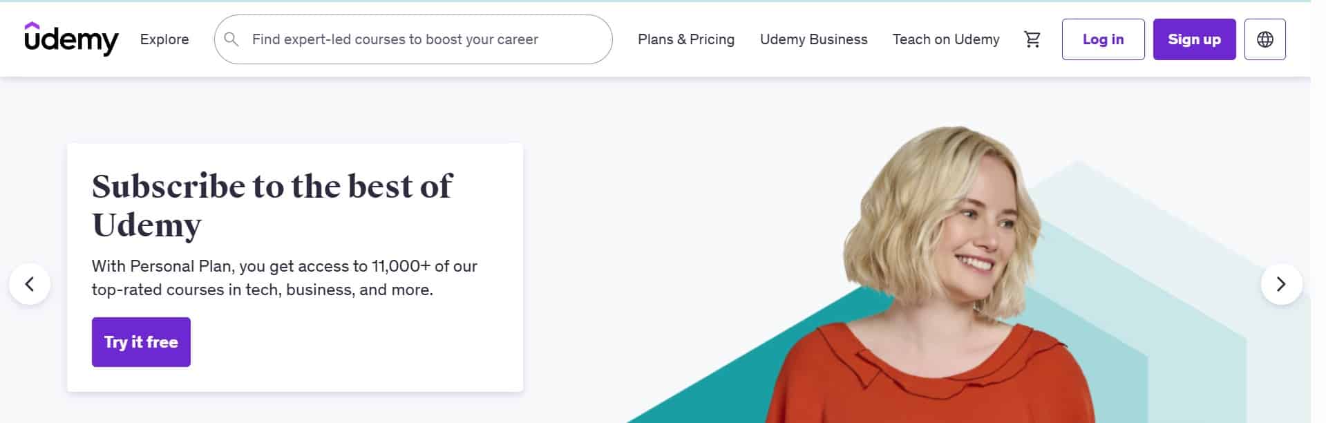 Udemy course screenshot