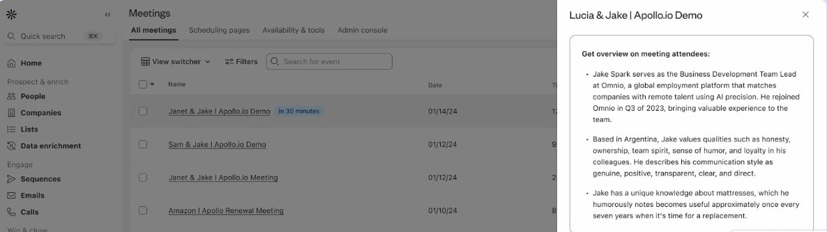 Apollo.io interface screenshot