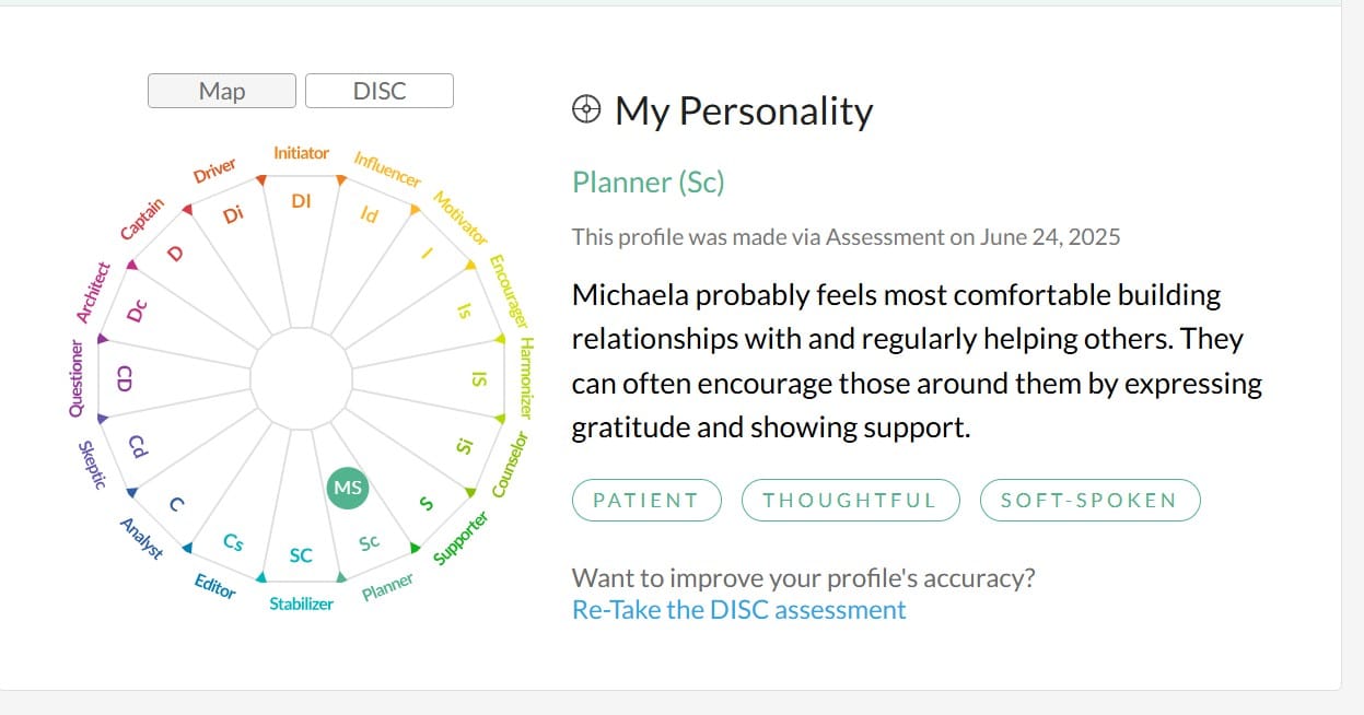 Crystal Knows personality test example