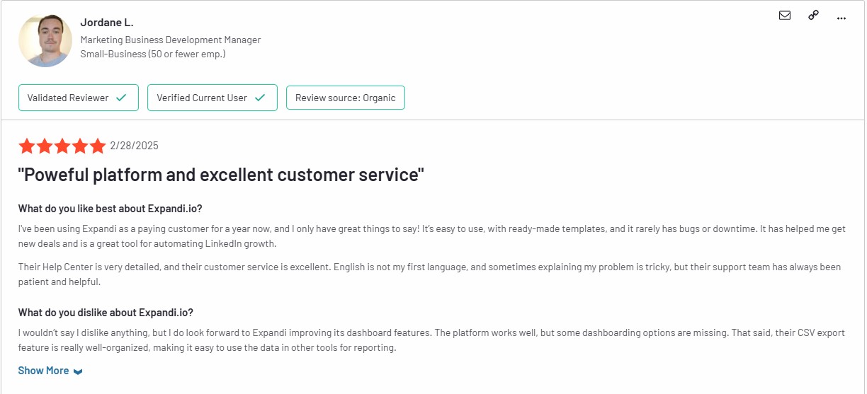Expandi review